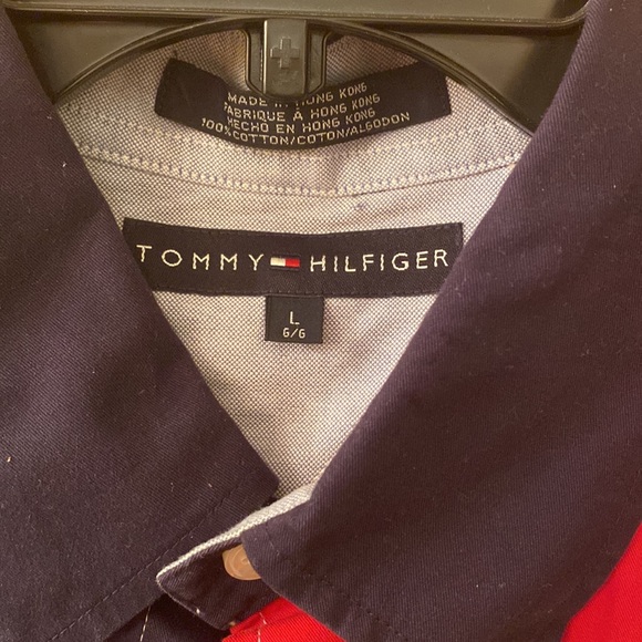Tommy Hilfiger American flag button down shirt - Picture 3 of 4